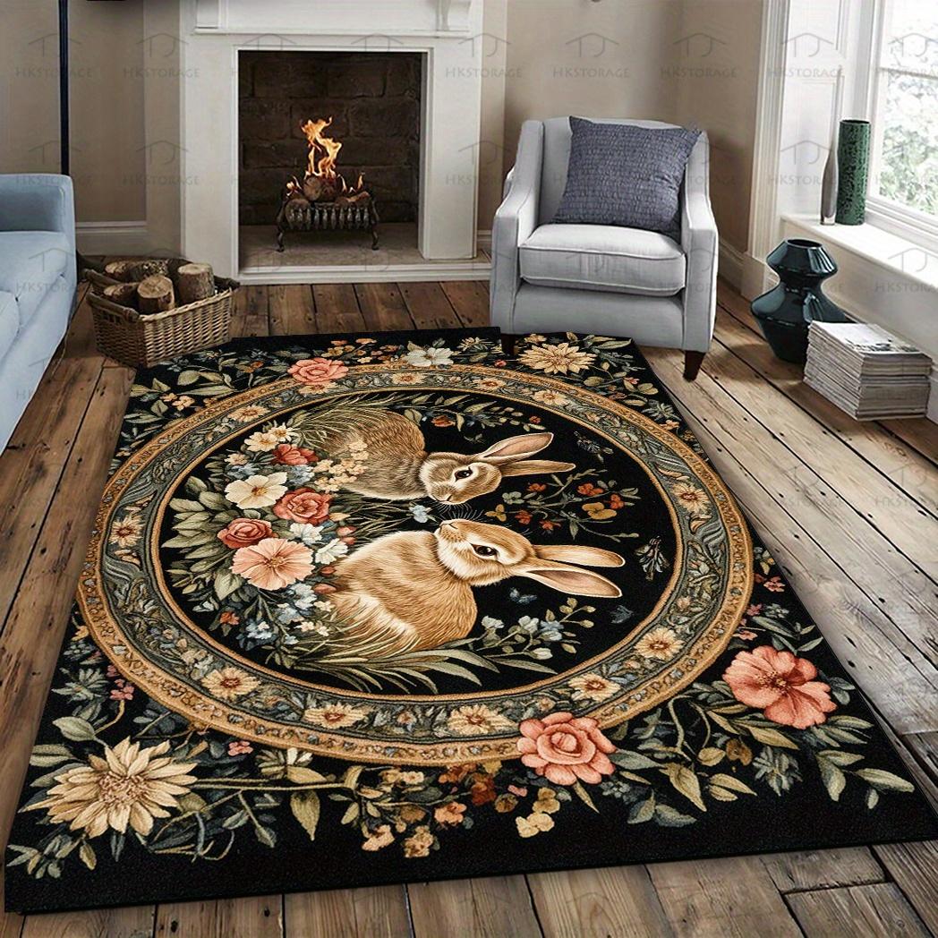 

Бархатный точечный плюшевый узор пуделя уличный ковер моющийся коврик для патио и террасы прямоугольное напольное покрытие прихожая гостиная спальня 50x80cm20x31in