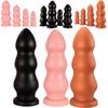 Huge Anal Beads Suction Cup Large Butt Plug Fisting Anal Toys Prostate Massager Anal Dilator Trainer Anas Sex Toys For Men Women