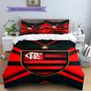 Flamengo Pattern Bedding Set Quilt Cover Pillowcase Home Decor Gift (1 * Duvet Cover + 2 * Pillowcase, Without Core)