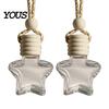 Indoor Aromatic Hanging Decor Car Perfume Bottle Pendant, Creative Air Freshener Diffuser Essential Oil for Vehicle, Portable Holder, Interior
