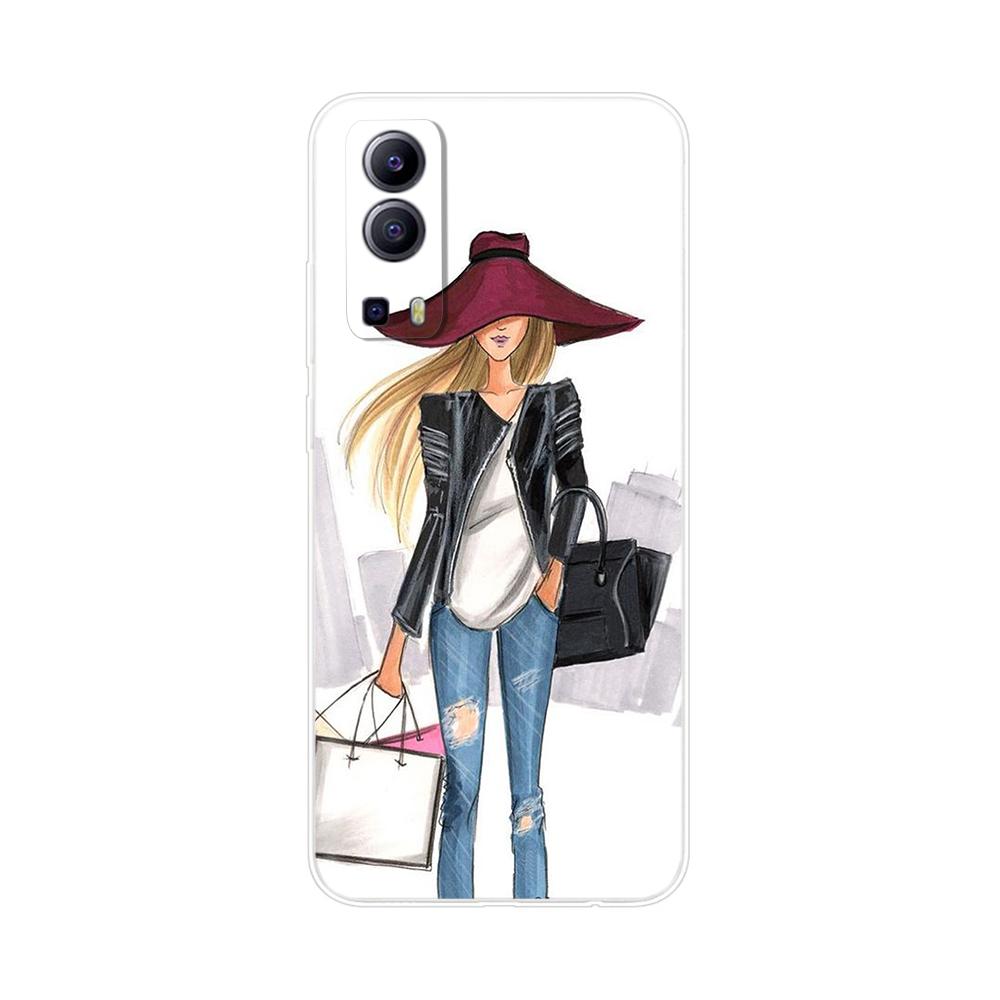 Per Custodia Vivo Y72 5G Silicone Morbido Trasparente TPU Copri Telefono Per Vivo Y52 5G vivoY72 Y 72 52 5G Custodia Funda Protettiva Coque