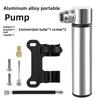 Portable Pocket MTB Bike Pump 120 PSI Mini Cycling Tire Inflator Hand Air Pump Bike Accessories Mountain Road Bicycle Pump