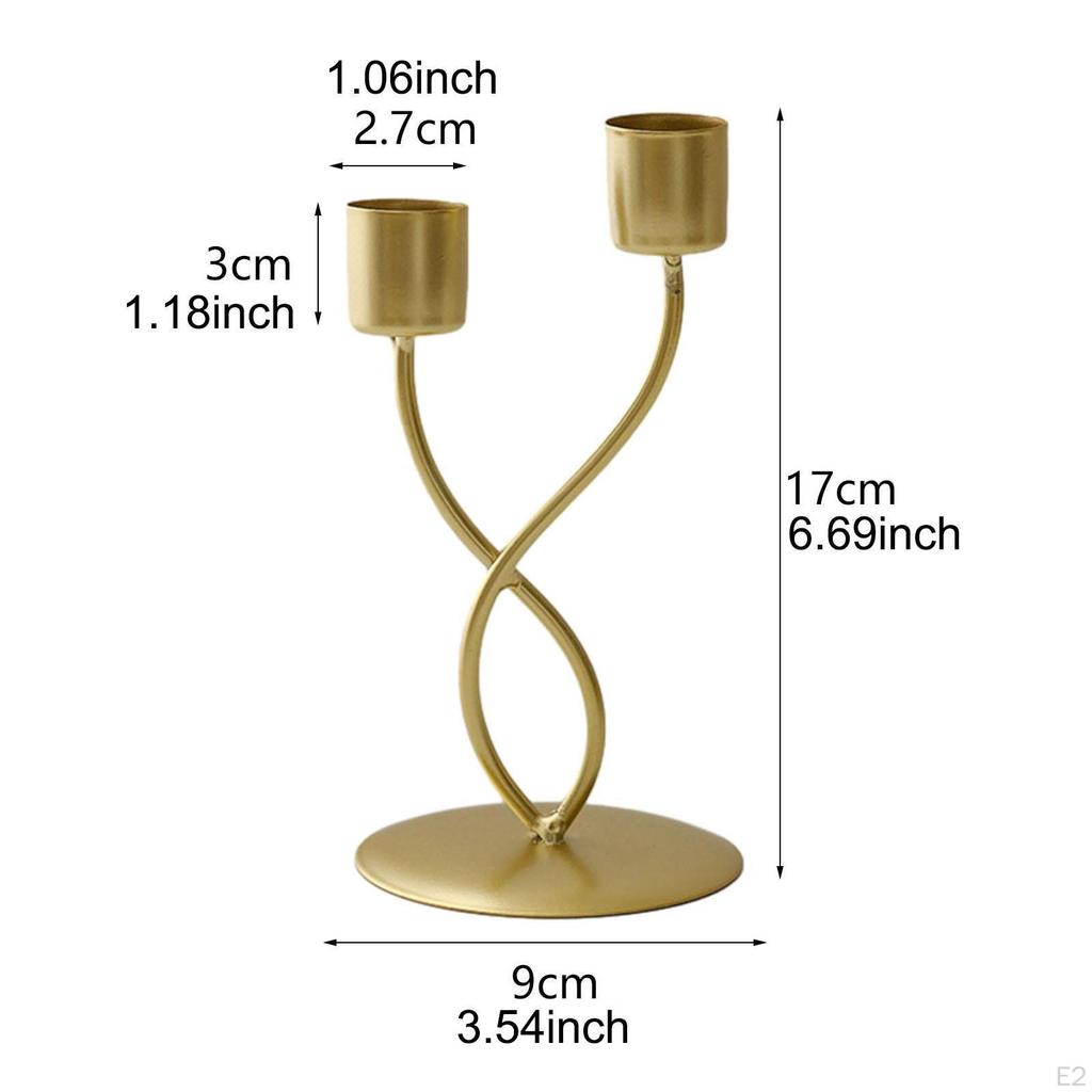 Candle Holder for Pillar Candles Stick Retro Table Centerpiece Ornament Living