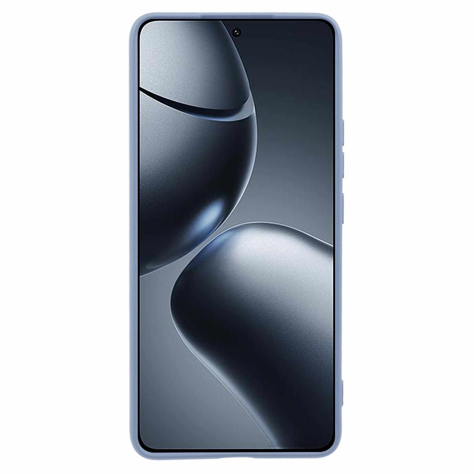 

For Xiaomi 14T Case Arc Edge 2.0mm TPU Protective Phone Cover Blue
