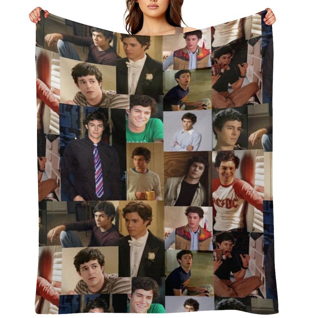 seth cohen the oc Throw Blanket Sleeping Bag Luxury St Personalized Gift Luxury Blankets