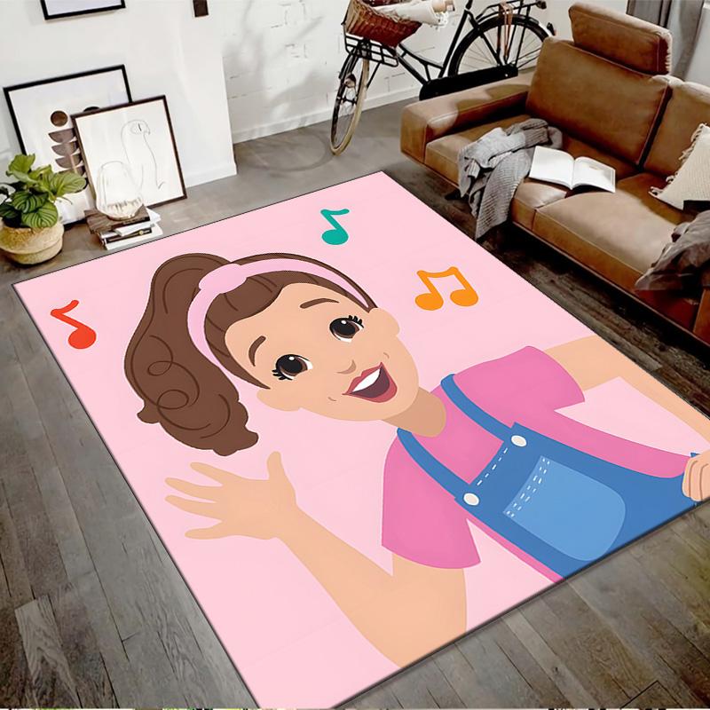 1pc Ms Rachel4 Design Printed Area Rug Carpet for Bedroom Living Room Home Decor Rugs Mat Non Slip Mat Rug for Bedside