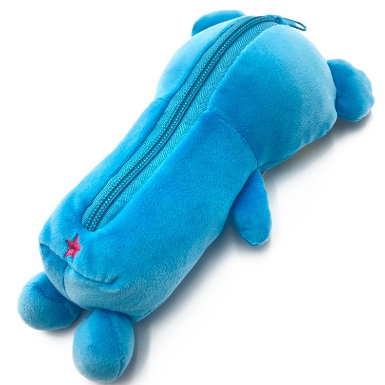 Angel Blue Plush Pen Pouch (Full Body)