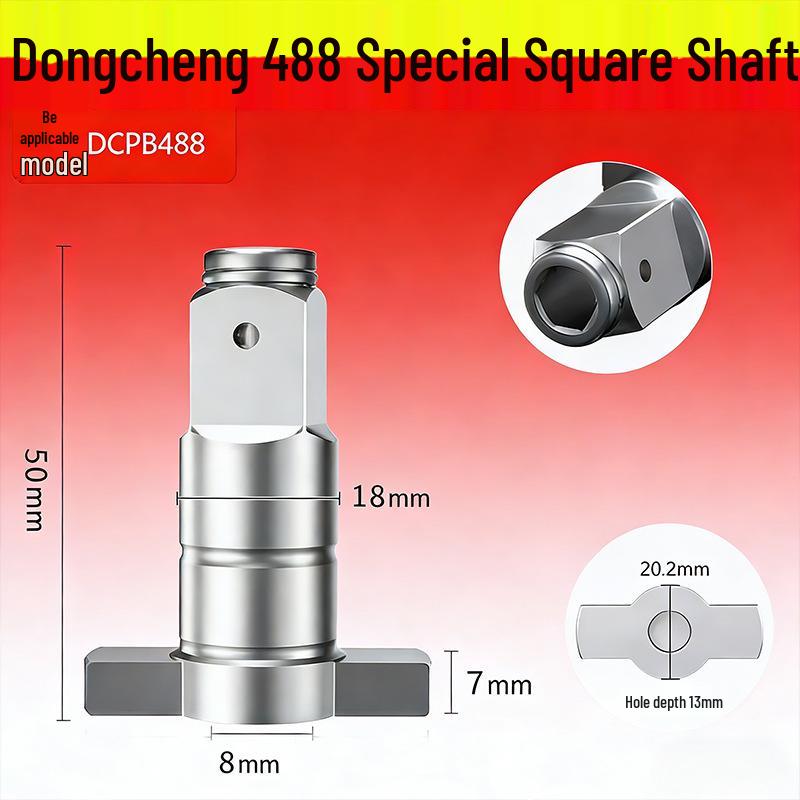 Cheie pătrată magnetizată multifuncțională cu utilizare dublă & Adaptor pentru burghiu