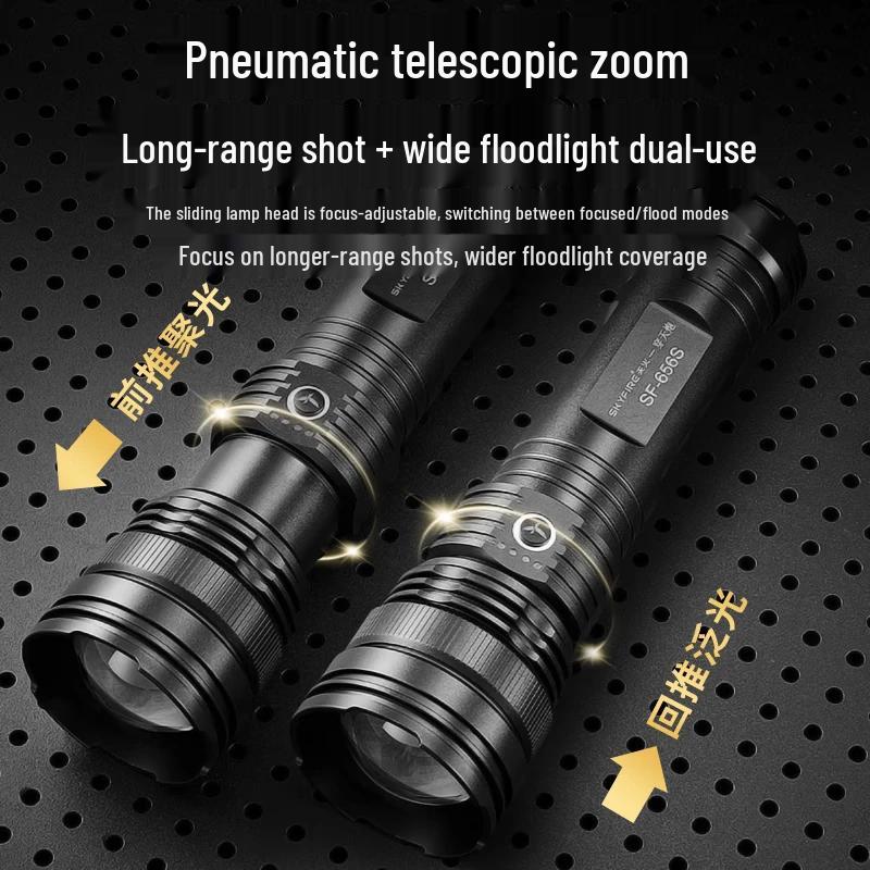 Tianhuo Multi-Function Rechargeable LED Flashlights