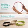 Durable Pilates Ring Non-Slip Grip Resistance Circle Shaping Fitness Circle  Workout