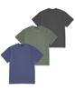 VANNWORKS [2Pack] Pigment Oversized Short Sleeve T-Shirt Set 3 Colors (Vndts221S)