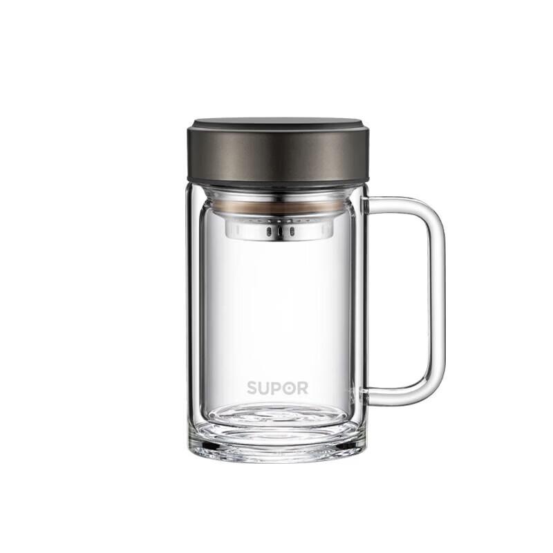 Supor Double Wall Borosilicate Glass Cup