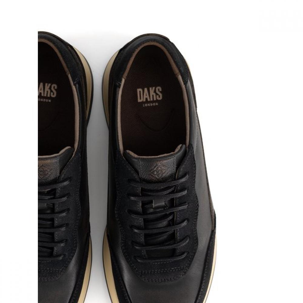 DakS Men S Comfort burniSh SneakerS Dmx513kh10  Black 