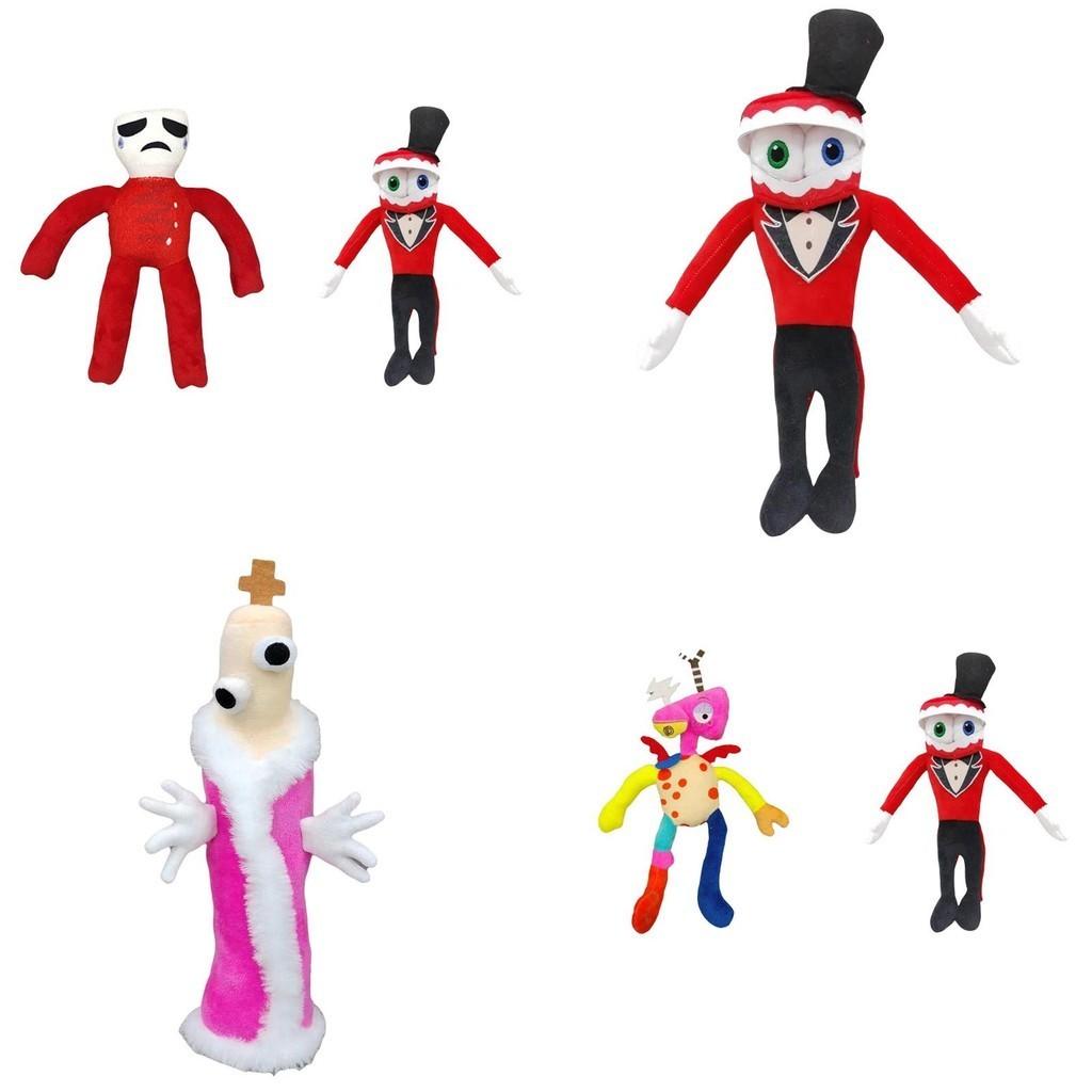 The Amazing Digital Circus Plush Toy Adorable Clown Doll Short Plush Fabric Pp Cotton Filling 23-30cm