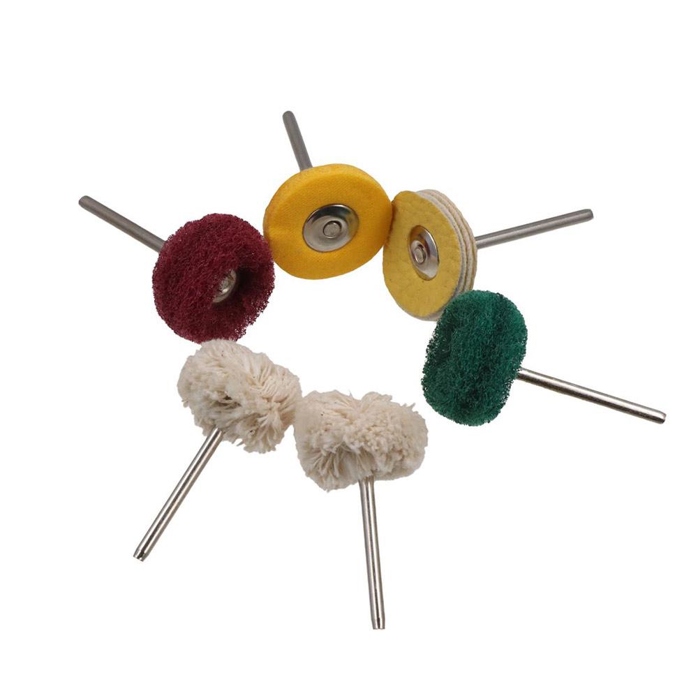 Polishing Wheel Buffing Pad Polishers Tool For Rotary Drill Bit with Stainless Steel Handle