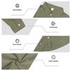 Men's Long Sleeve Shirt and Straight Leg Pants Set Vacation Casual Two-Piece Outfit