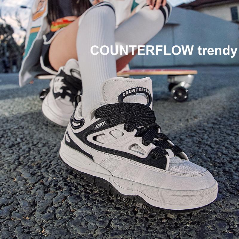 Li Ning CF Su Series Honor 3 SS Comfortable Versatile Shock Absorbing Durable Low Top Sneakers Women Sneakers Gray Black AGLU064-3