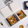 20pcs Square Packaging Boxes Suitable for Egg Yolk Pastries, Egg Tarts, Bread, Puff Pastry Boxes, Home Kitchen Baking, Picnic Packaging Supplies