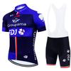 Unisex Cycling Jersey Shorts Set Quick-Dry Mountain Road Bike Apparel Breathable Performance Wear