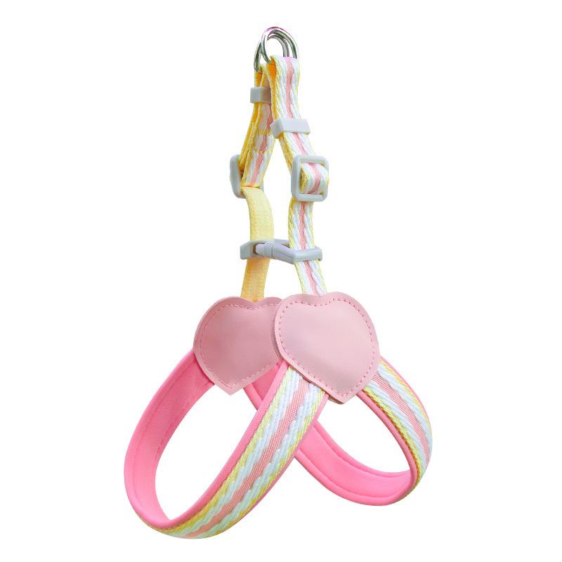 Dog Leash Vest Type Pet Leash Adjustable Small Medium Large Dog Breast Strap Teddy Pet Supplies