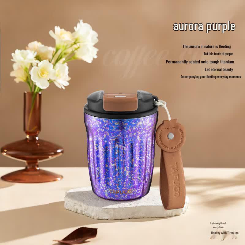 TAFUCO T6040 Pure Titanium Vacuum Insulated Mug
