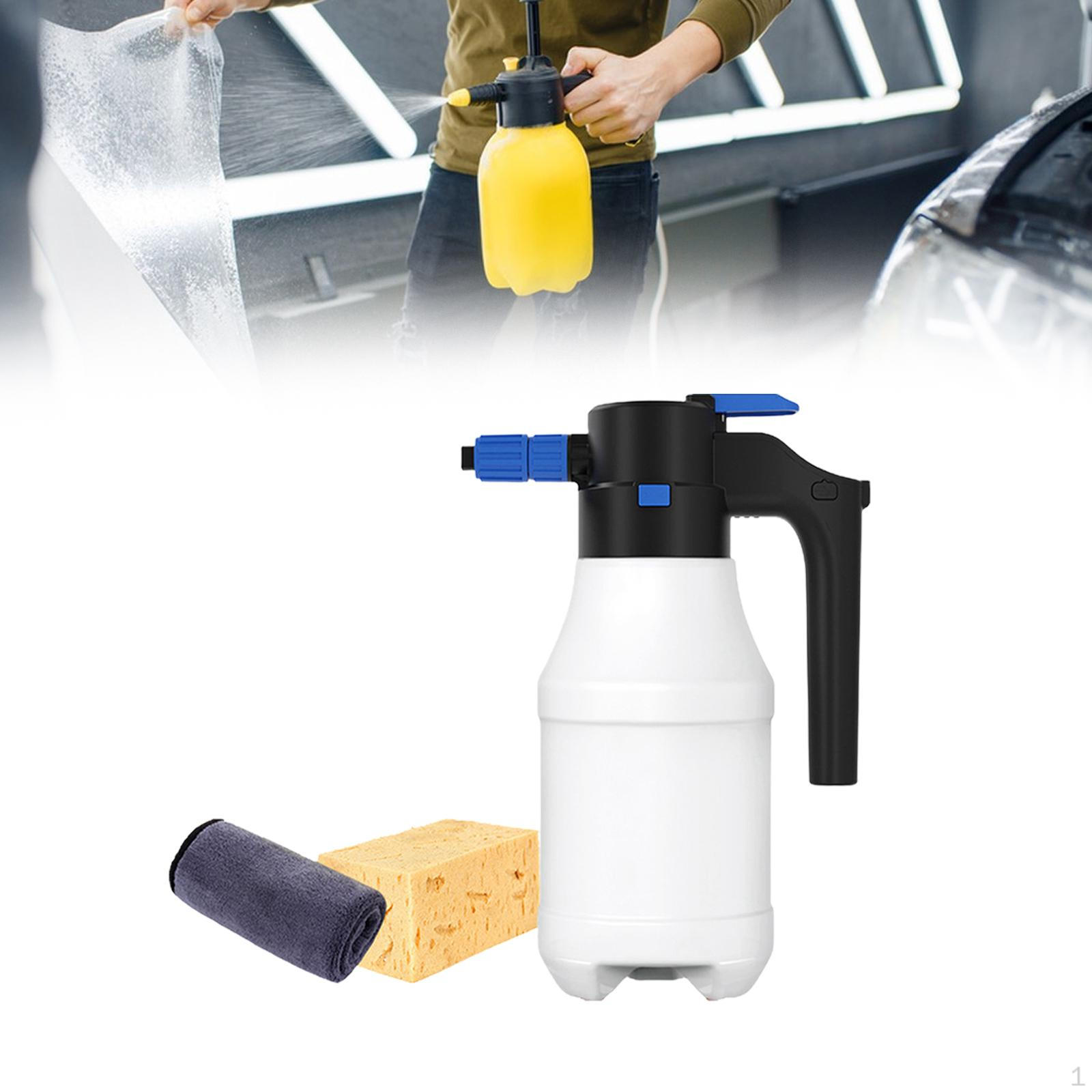 

Электрический автомобильный распылитель пены, Аксессуары для мытья, Ручной распылитель 1,5 л для полива, Транспортное средство, With Sponge