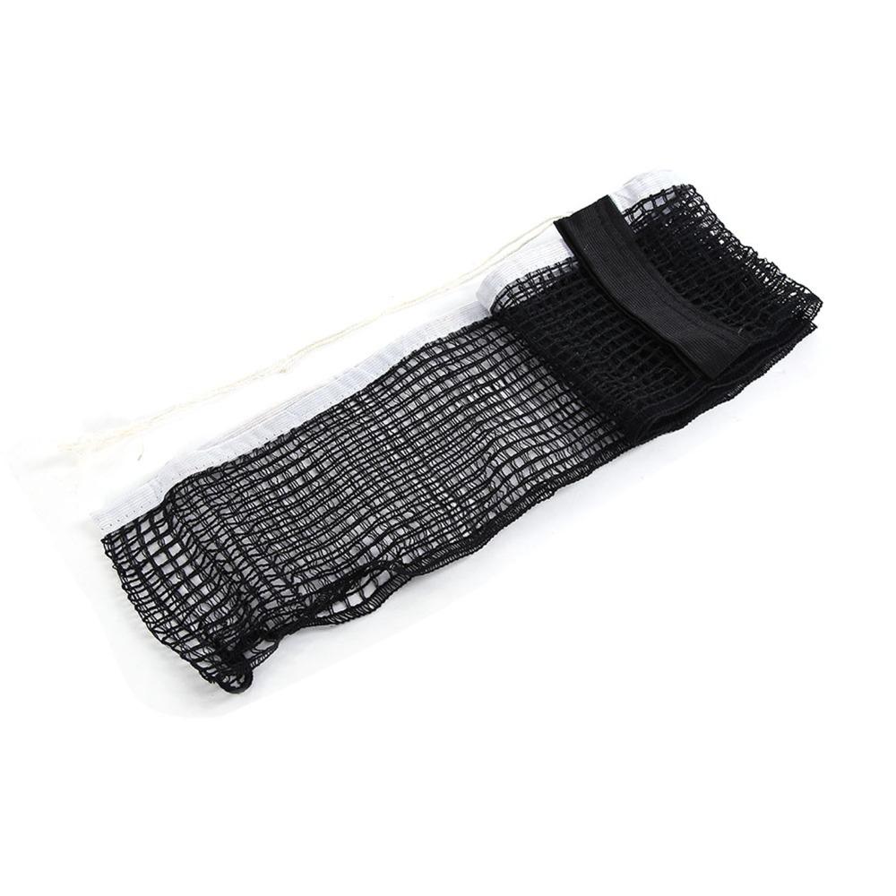 Black Table Tennis Net Polyester Cotton 70.9" X 5.5" Table Tennis Accessory Ping Pong Accessory Indoor Use