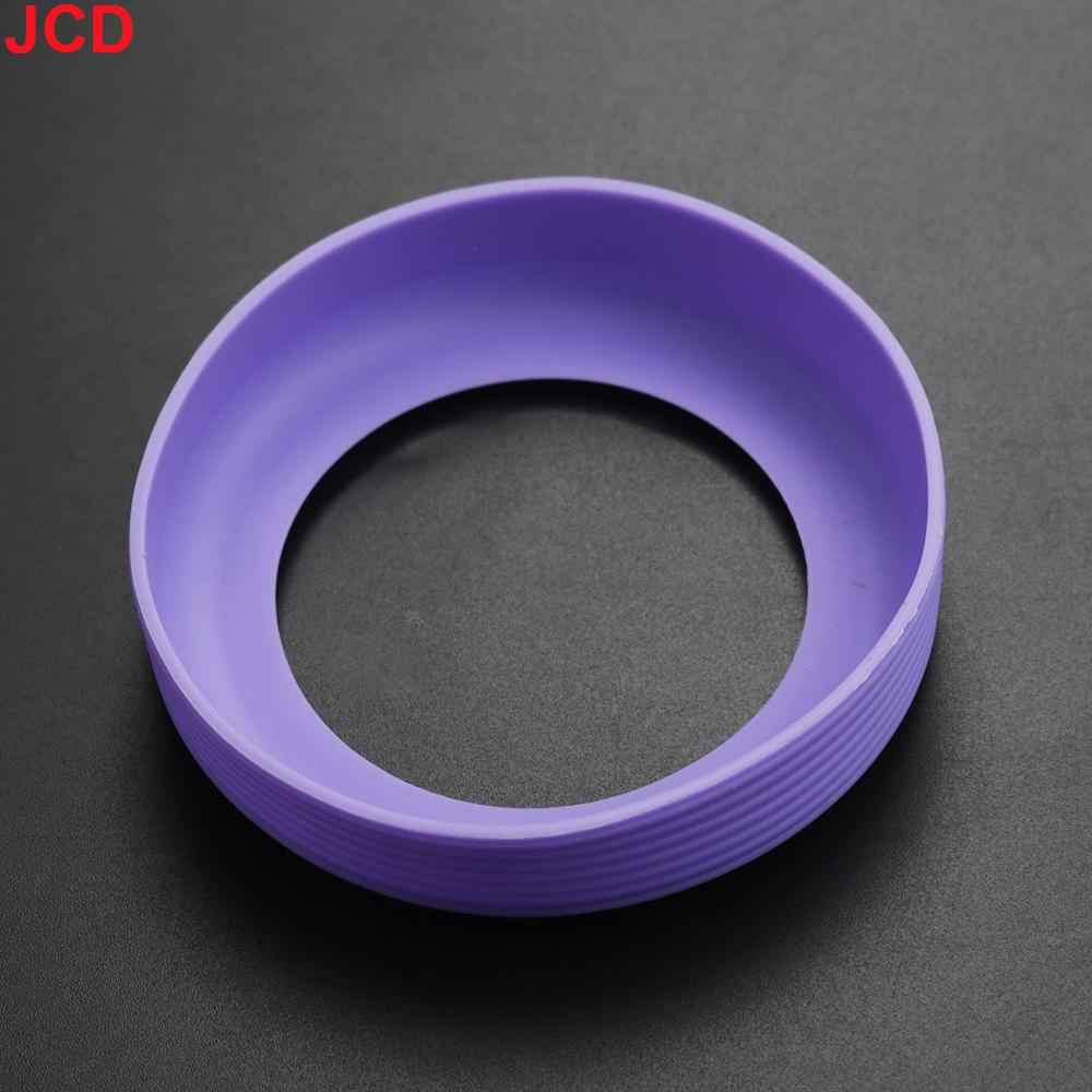 1piece 9CM 23G Colour Threaded Soft Silicone Cup Bottom Cover Wear Resistant Ring Sleeve Sheath Anti Slip Good Toughness Elastic