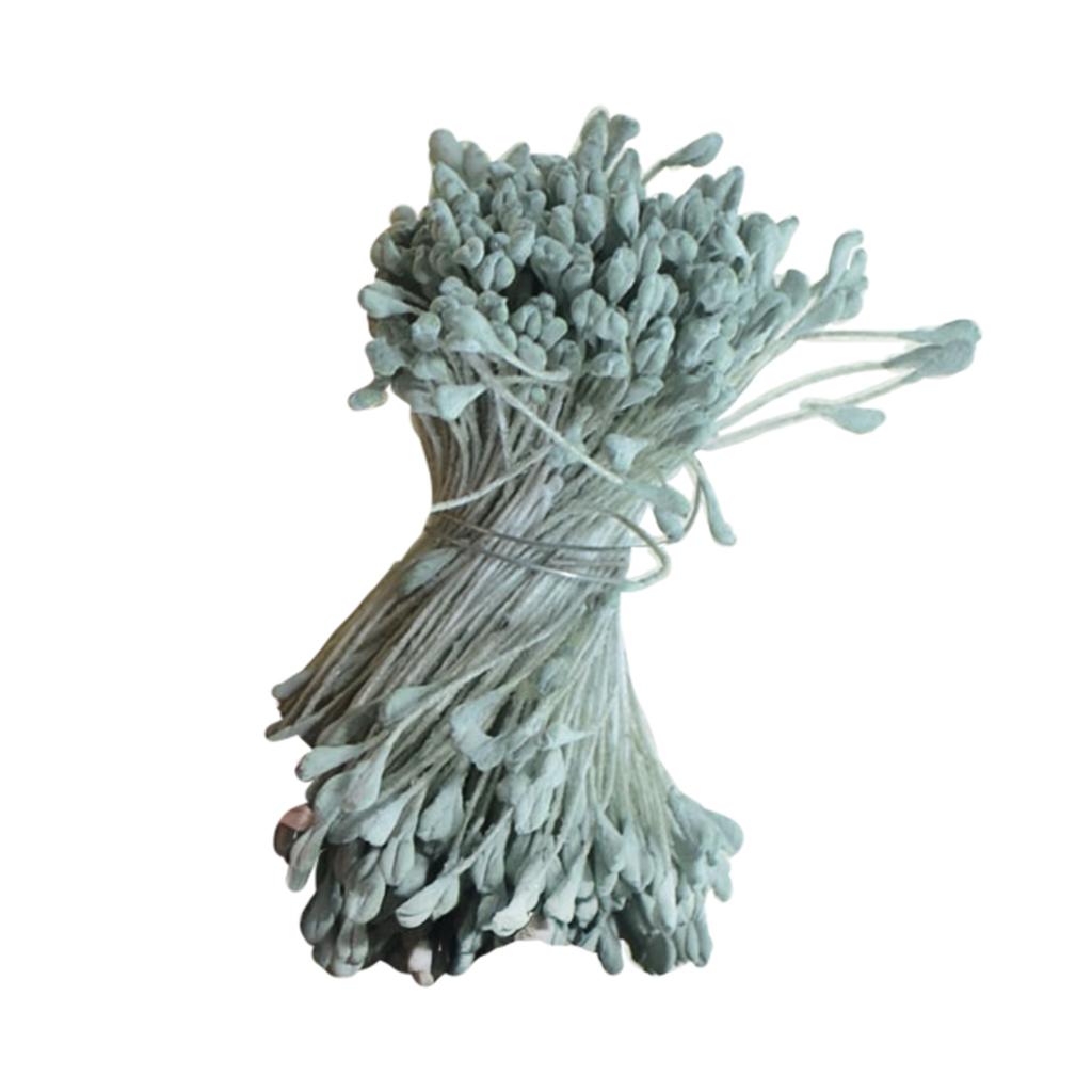 Plaster Artificial Flower Stamens Assorted Colors DIY Craft Flowers for Flower Making Card Making Fabric Flower Brooch