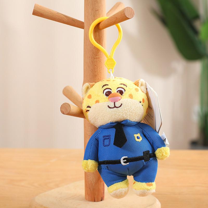 Animal Zootopia Sweet Plush Keychains Featuring Judy And Nick Perfect For Occasion Any