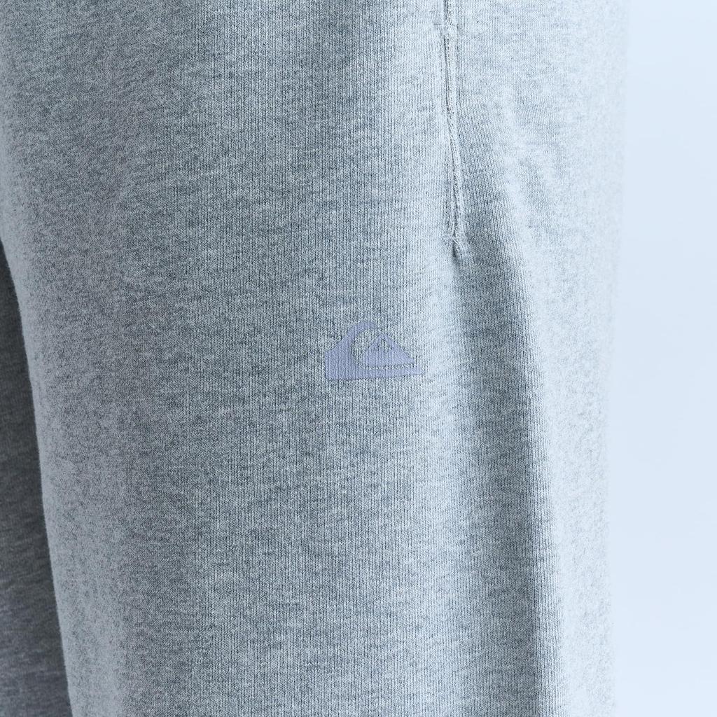 Quiksilver Men's Regular Fit Sweatpants with Mountain Wave Logo Print (QPT244065 HTR)