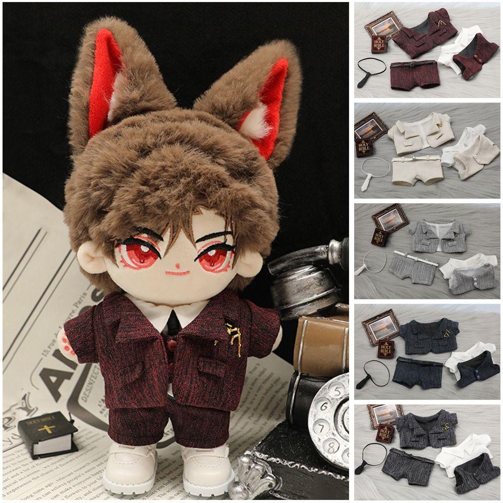

Clothing Accessories Plush Doll s Clothes 20cm Doll Clothes Cotton Doll Outfit Doll Short Tops 2