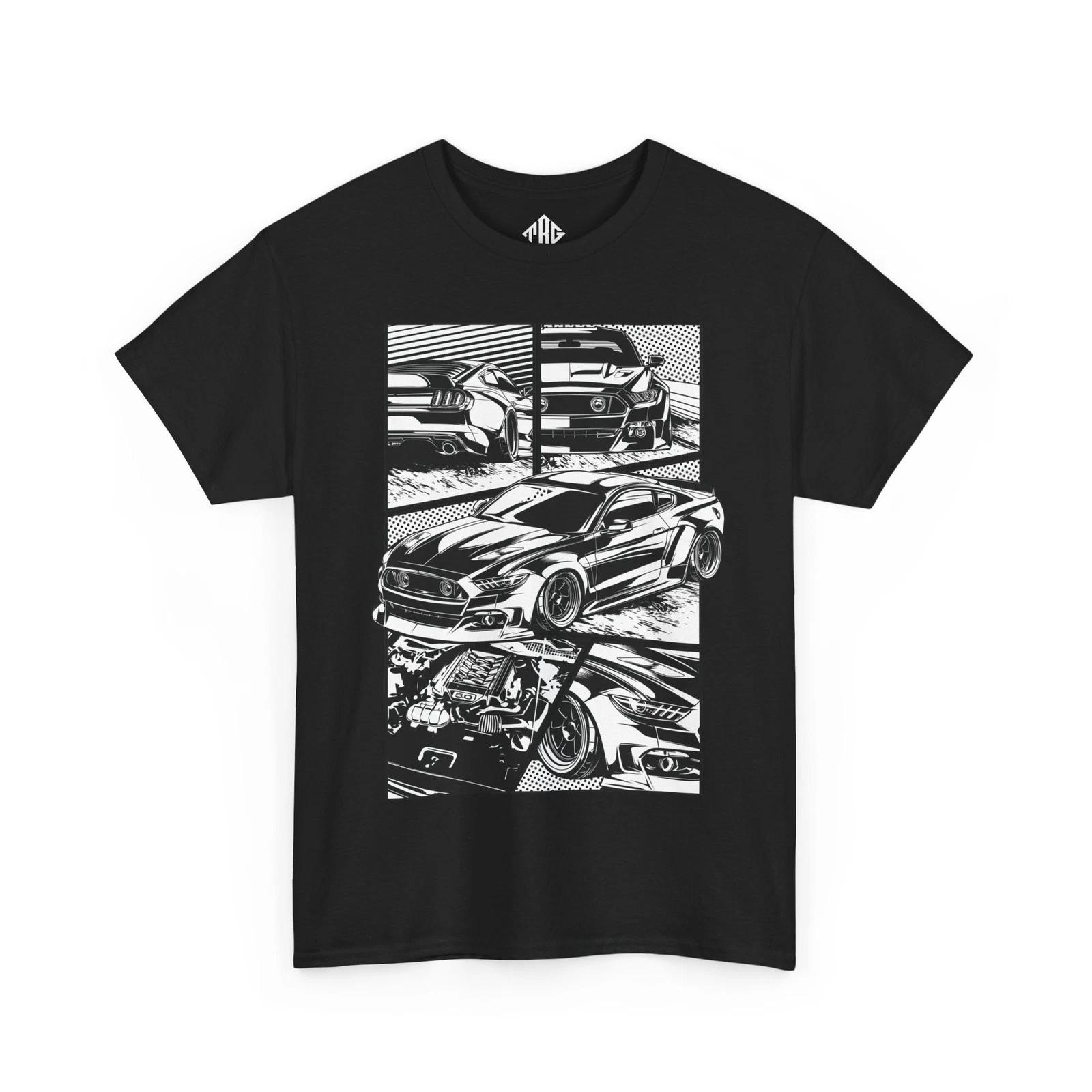 Ford Mustang S550 T-Shirt | Modern Muscle Car American Icon Tee XL