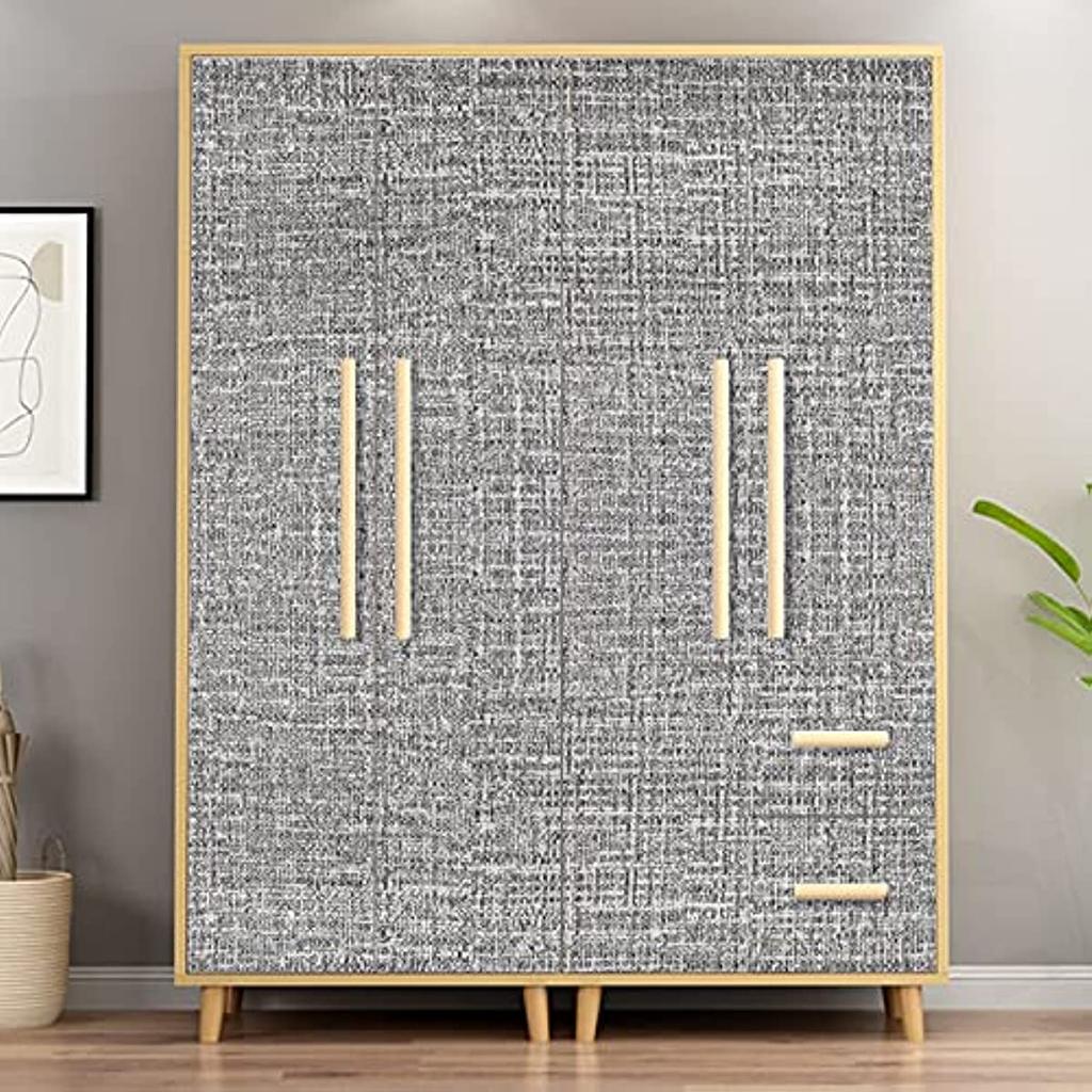 Leinen Abzieh- und Aufklebe-Tapete Grasgewebe Selbstklebende Kontaktpapier Wasserdichte Strukturierte Tapete für Wandaufkleber Heimdekor