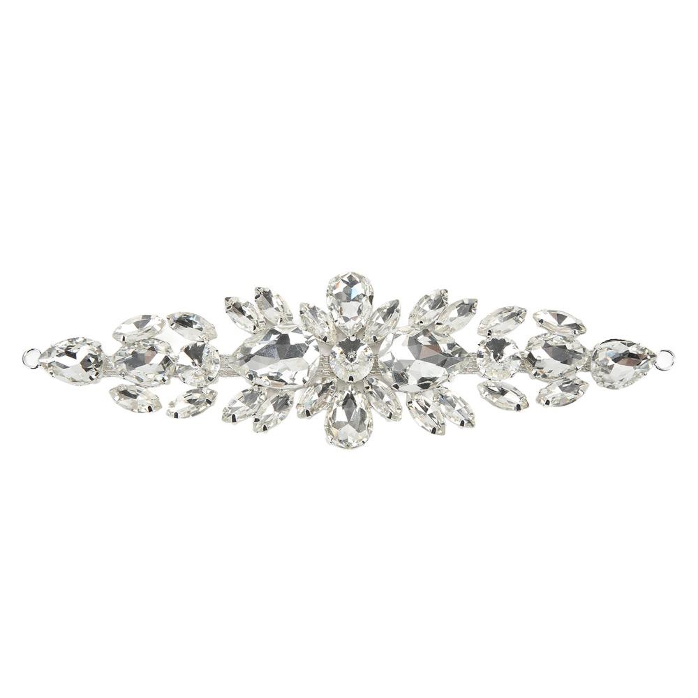 1pcs Wedding Accessories Rhinestone Applique Water Dropping Waist Chain  DIY Garment Decoration
