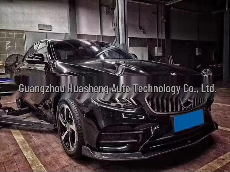 FD Style Carbon Fiber Front Lip for 2016-2019 Mercedes-Benz E-Class W213