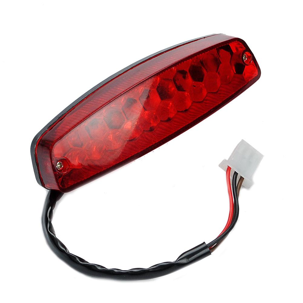 12v ATV LED Rear Tail Brake Light LED Rear Lights Cafe Racer Indicator Lamp Motorcycle Lighting For Moto Quad Kart Scooter