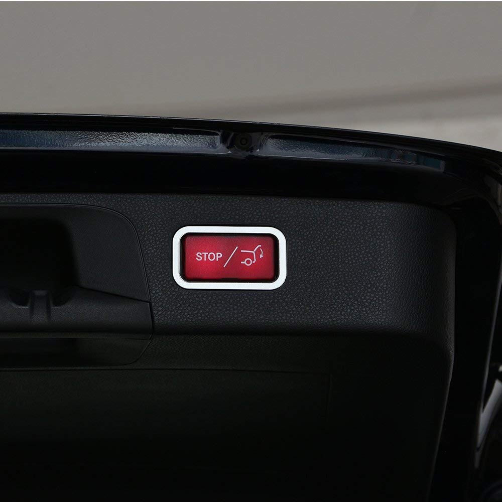 

Car Accessories Aluminum Aolly Tail Door Button Frame Trim 3D Sticker for Mercedes Benz серебряный