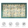 Draining Mat Double-sided Non-slip Fast Water Absorption Anti-scalding Imitation Tile Printing Coffee Machine Draining Pad Kitchen Supply