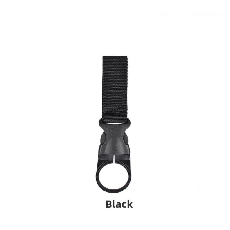 Webbing Water Bottle Holder Climbing Carabiner Belt Backpack Hanger Hooks Clip Multifunction Water Bottle Nylon Buckle Hook Clip 4