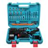 2 Speed 32V 3 IN1 2 Batteries Cordless Drill Impact Drill Power Driver Electric Drill Power Tool  Electric Screwdriver