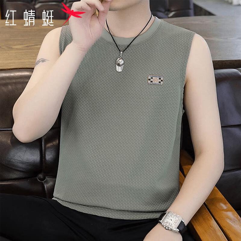 RED DRAGONFLY Men s Ice-Feel Quick-Dry Tank Top M
