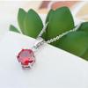 Korean Fashion Mini Zircon Pendant Earrings Set