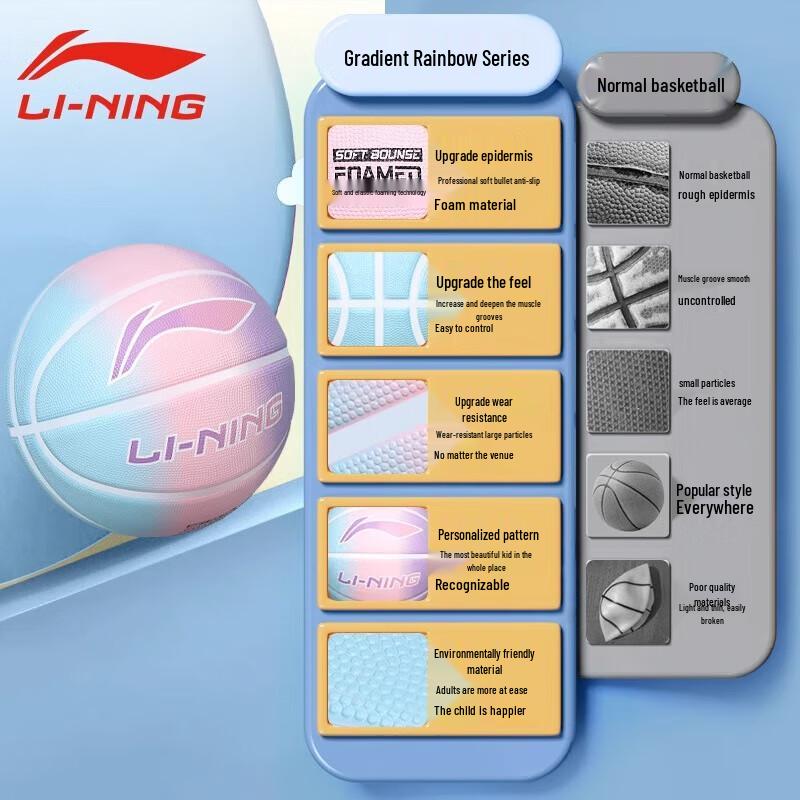 Li-Ning Durable Indoor/Outdoor Basketball