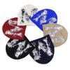 Beanie Cold Hat Women's Autumn and Winter New Wool Hat Personalized Hip Hop Riding Ear Hat M Letter Jacquard Pullover Hat