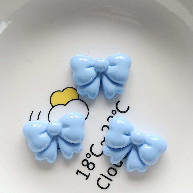 10 шт. Новые Мини Милые Мультяшные Бабочки Кролики Смола Скрапбукинг DIY Украшения Заколки Аксессуары Декор Поделки A80