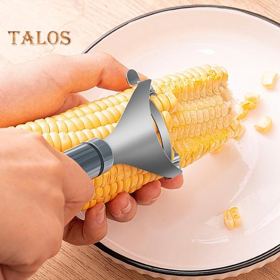 Stainless Steel Corn Cob Peeler Easy-to-Use Magic Corn Stripper Tool Versatile Corn Thresher for Kitchen Gadget for Home Cooks
