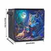 Full Moon Night 5D Diamond Painting Storage Basket Full Round Drill Mosaic Diamond Embroidery Cross Stitch Kits Home Decor Home Decor