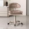Reliable Beauty Stool Swivel Recliner with Casters for Home and Makeup