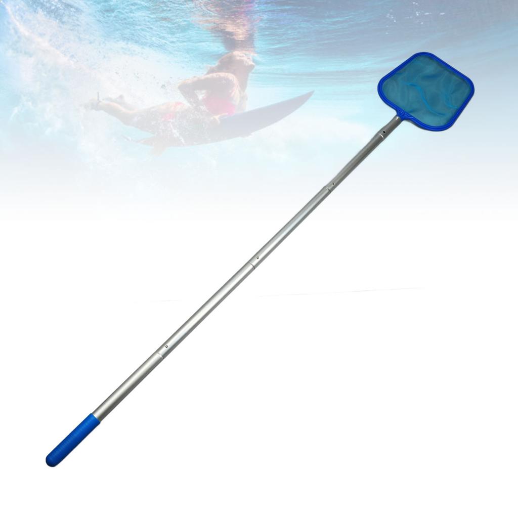 Swimming Pool Cleaning Kit Skimmer Net Vacuum Cleaner Brush Dispenser Pool Maintenance Set with 4 Section Pole